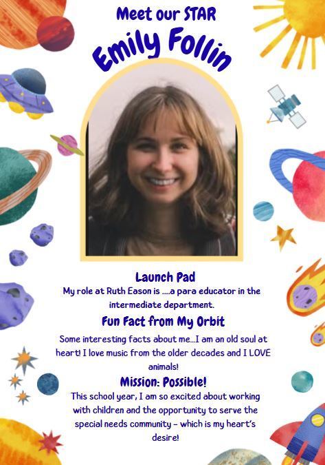 new staff one pager