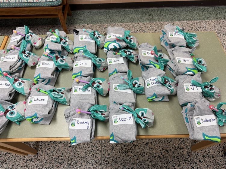 Overlook shirts and welcome back bags!