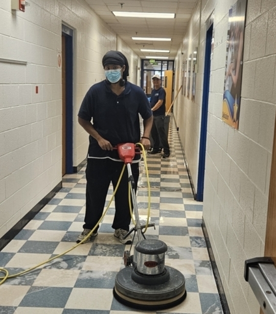 custodian scrubbing fl