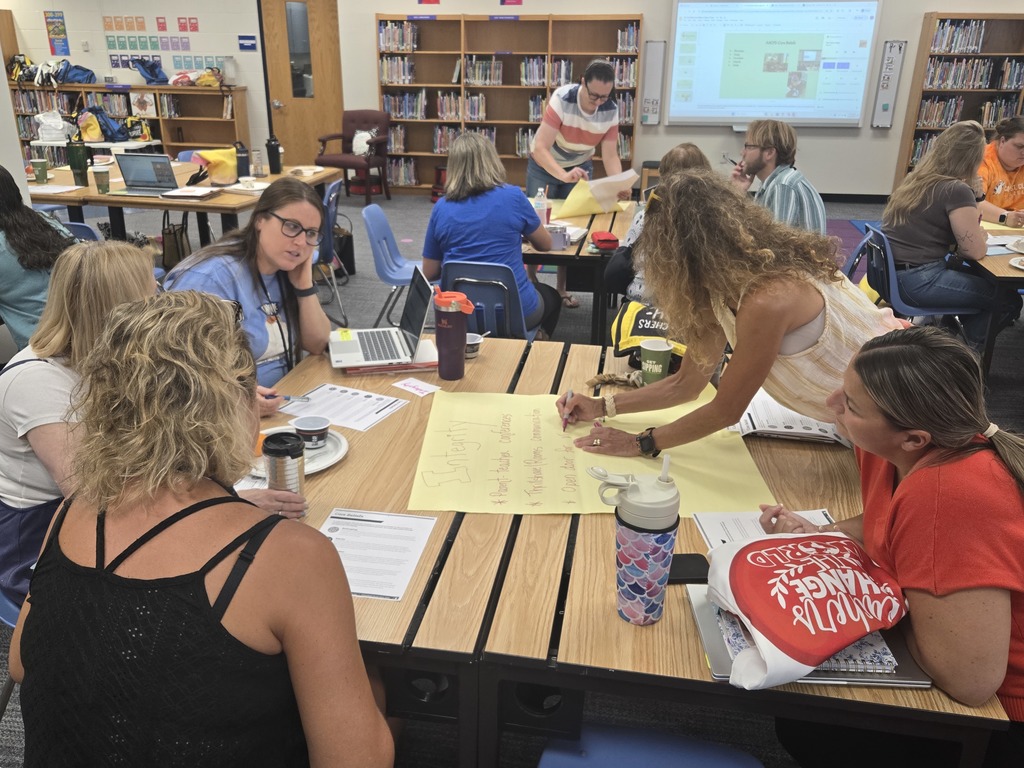 Teachers working