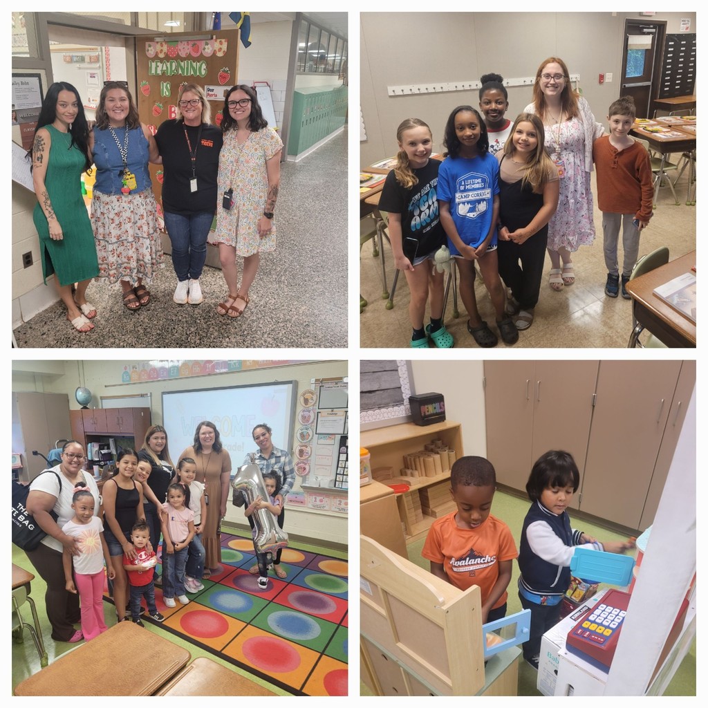 Southgate students and families at Sneak Peek.