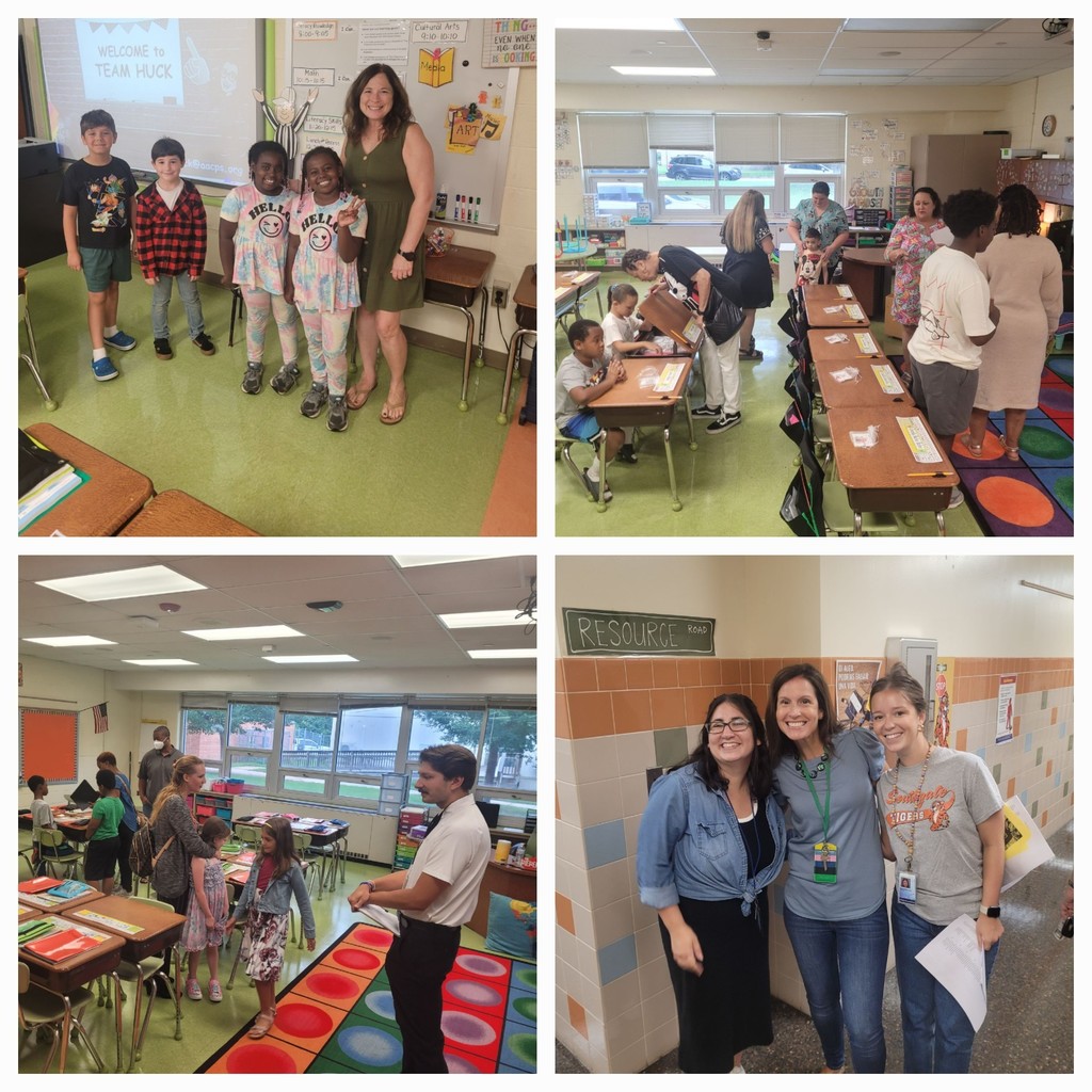Southgate students and families at Sneak Peek.