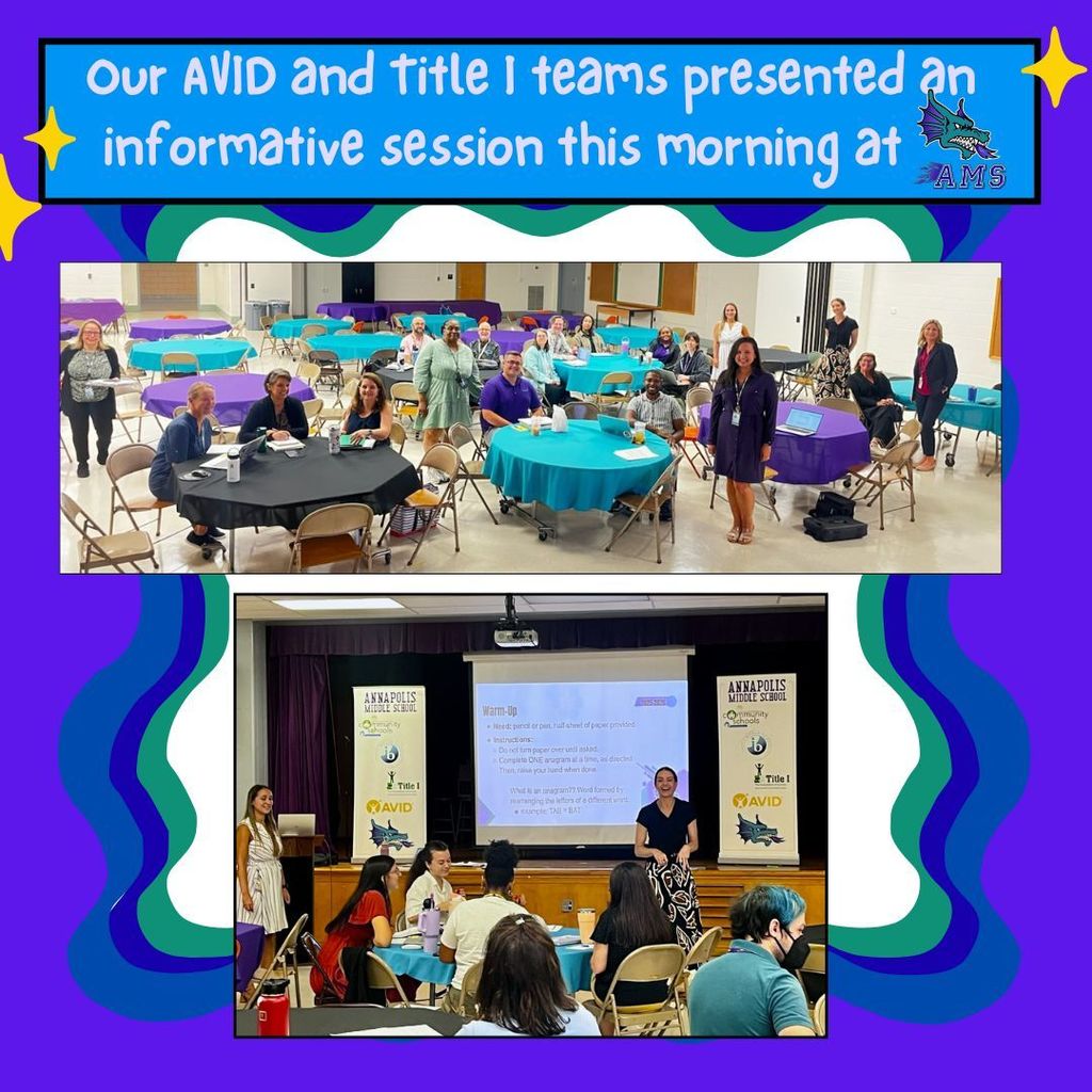 Avid and Title I sessions