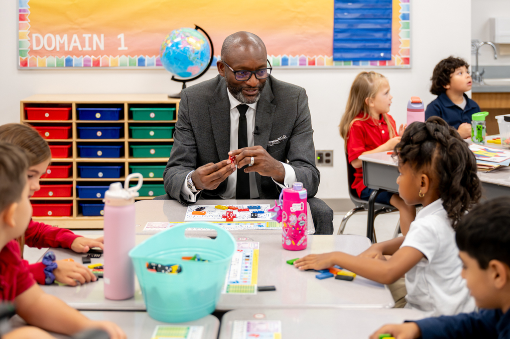First Day of School students and staff