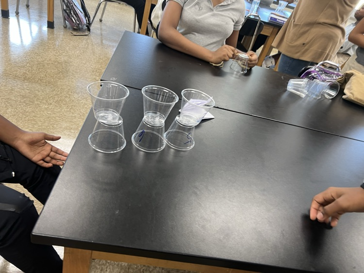cups in a stack