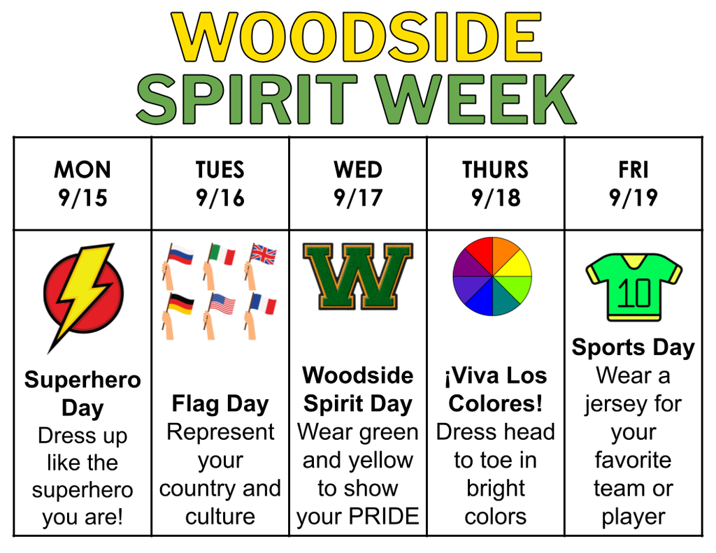 Super Hero Spirit Week
