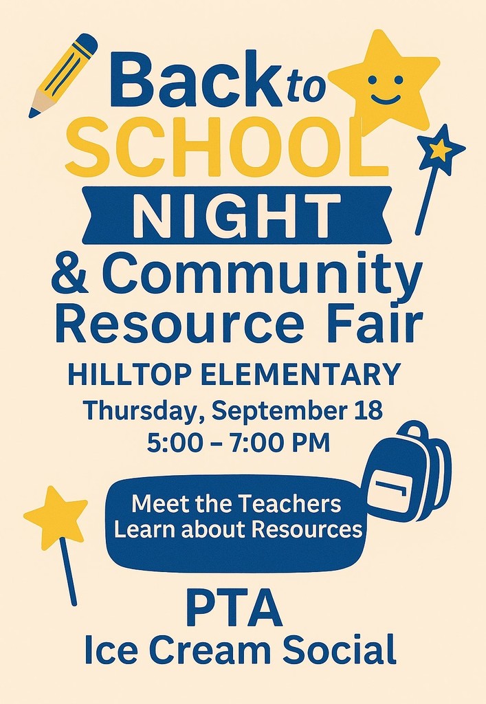 Back to School Night flyer