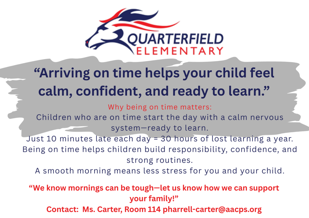 Fact list about arriving to school on t ime