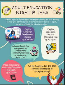 Adult Education Night English