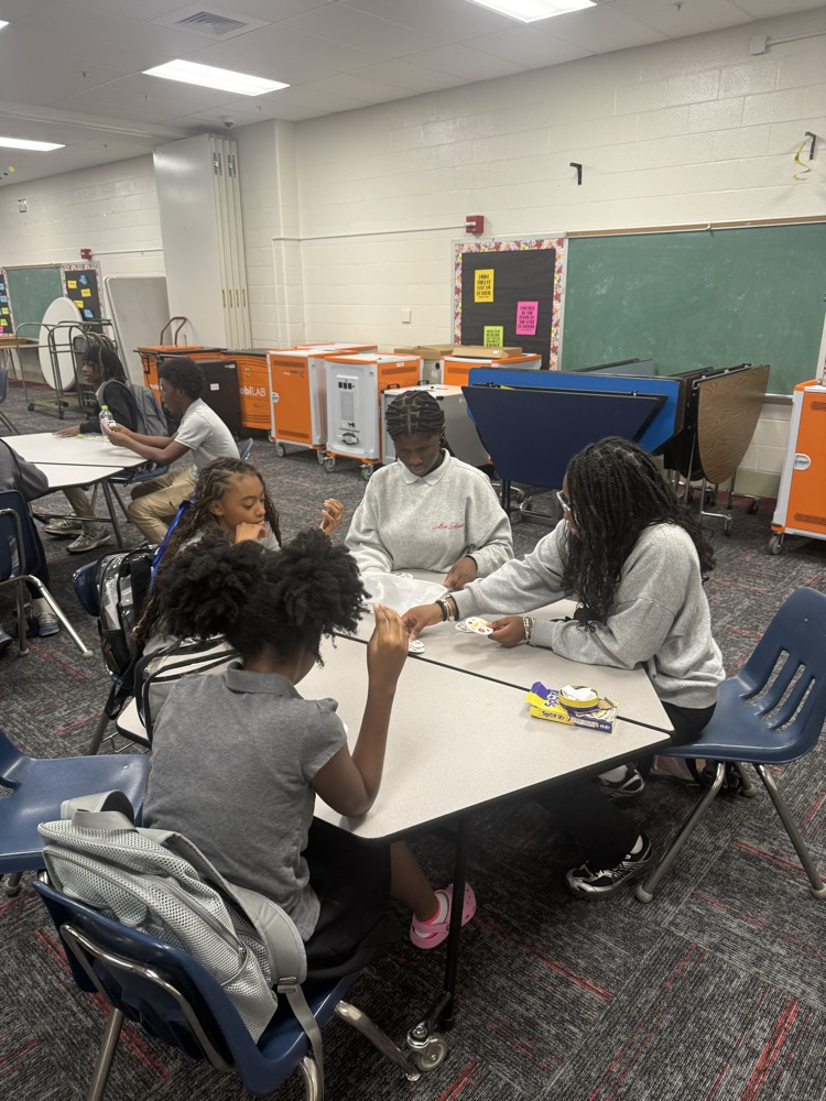 students playing a game 