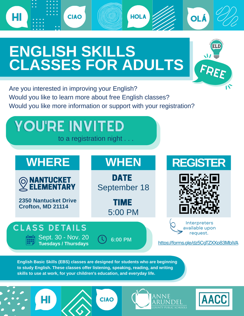 EBSC flyer in English