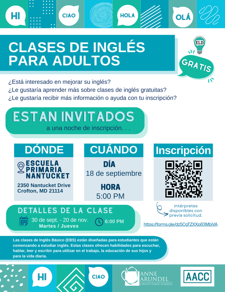 EBSC flyer in Spanish