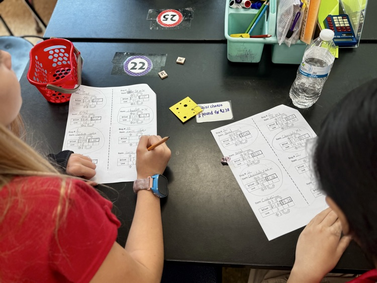 Attention Target shoppers, we have some savvy shoppers in our midst! The future is bright, as Ms. Graziano’s Math 6/7 students calculated the unit rate of the groceries in their Target baskets to find the better buy. #aacpsawesome #belonggrowsucceed 