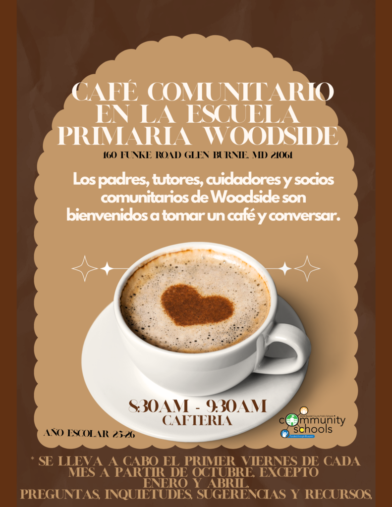 Community Cafe First Fridays at 8:30am