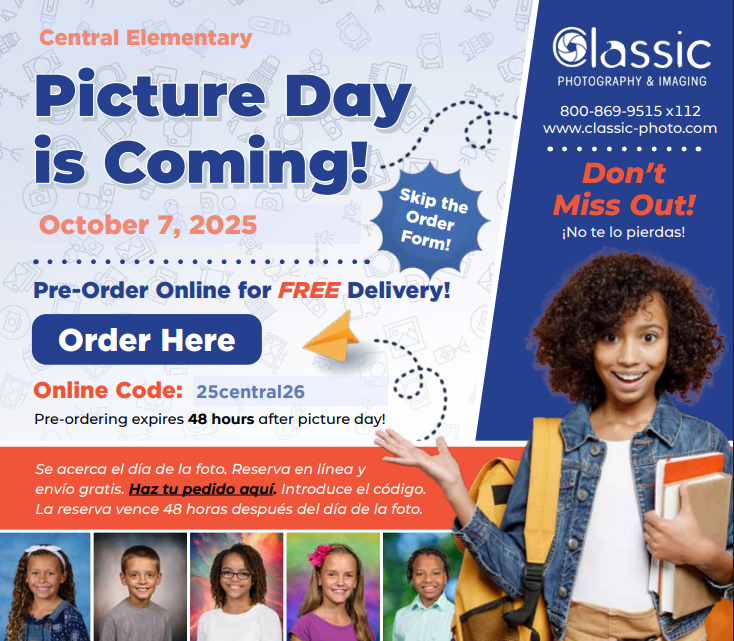 Picture Day October 7th