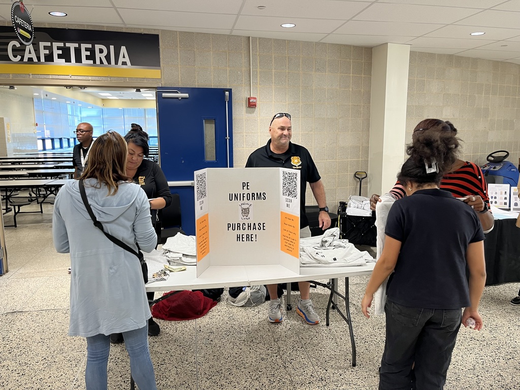Lindales Athletics team supports families with access to purchase PE uniforms 