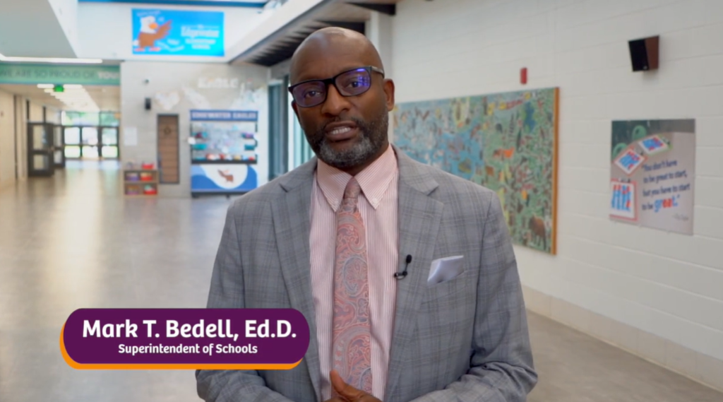 Superintendent of Schools Dr. Mark Bedell