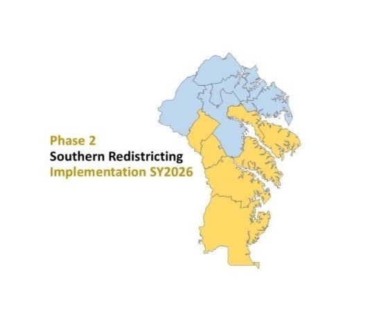 Phase 2 redistricting