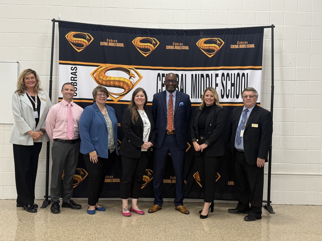 Dr. Bedell visits Central Middle School