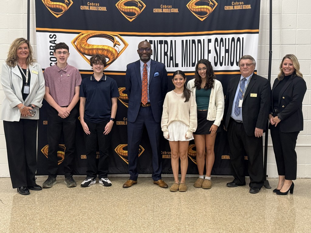 Dr. Bedell visits Central Middle School