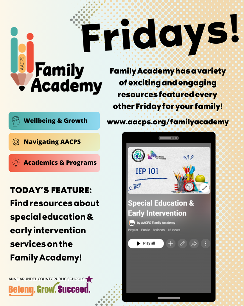 Family Academy Friday