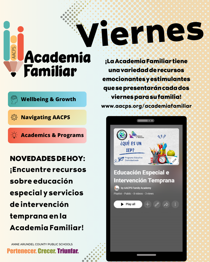 Family Academy Friday