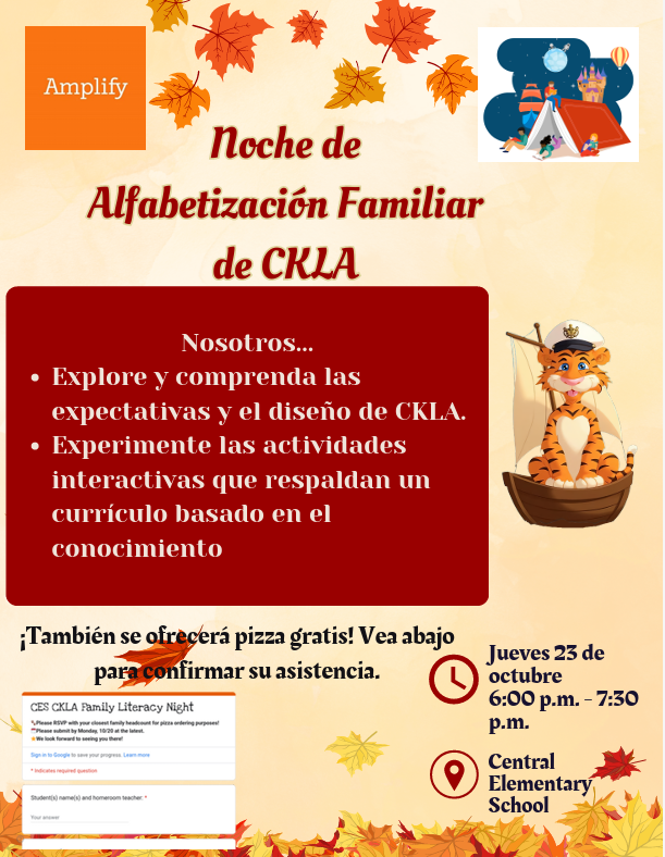 Noche de Alfabetizacion Familiar de CKLA
