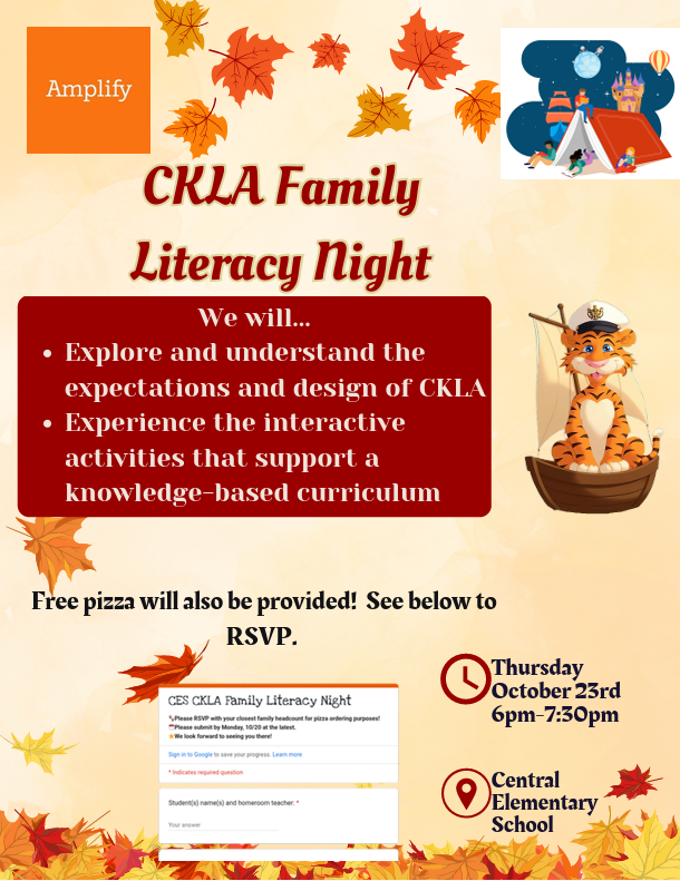 CKLA Family Literacy Night-English