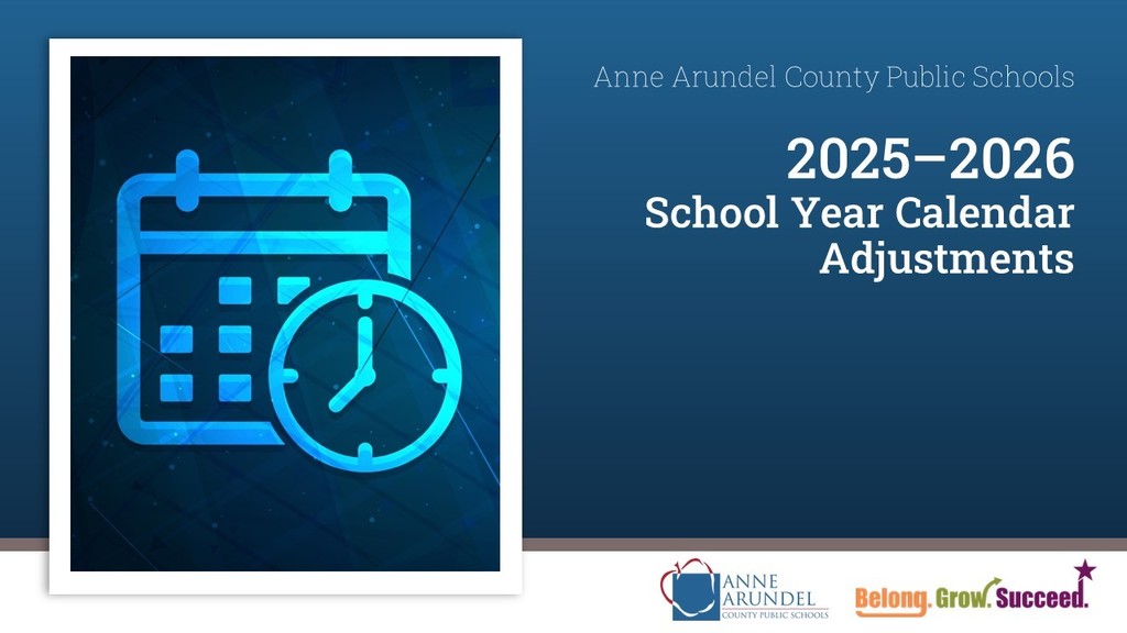 School Calendar adjustment artwork