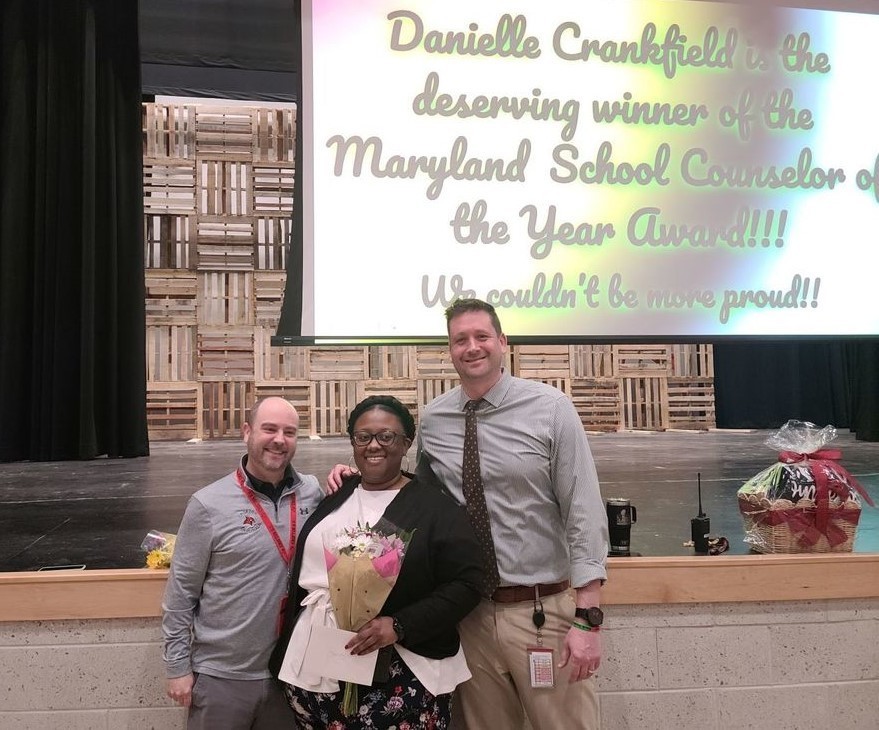 Danielle Crankfield and two colleagues