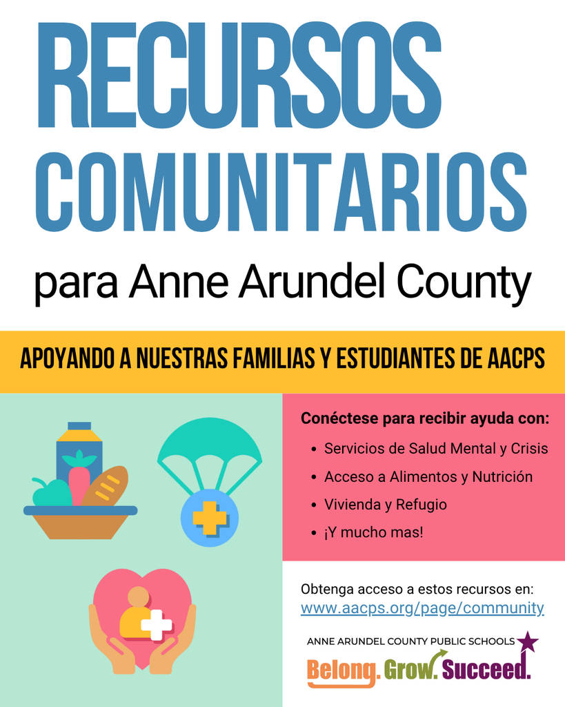 Community Resource Flyer -Spanish