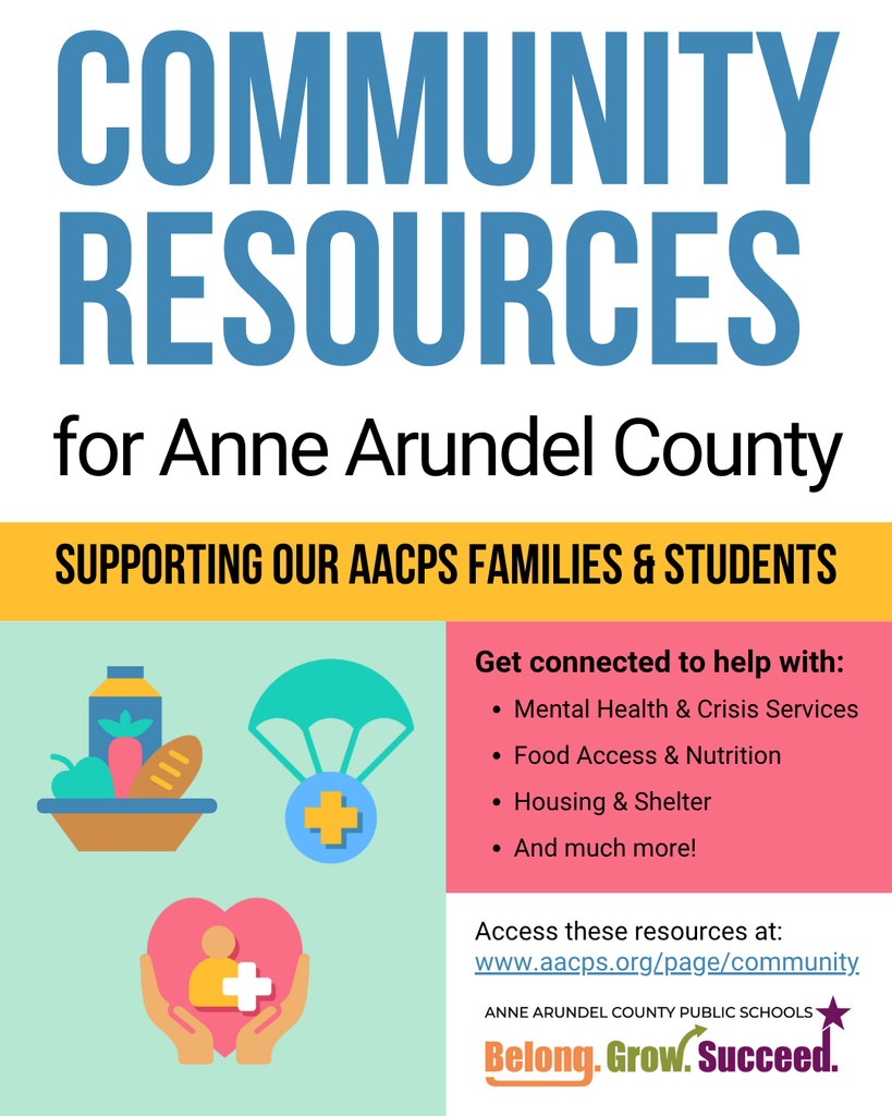 Community Resource Flyer -English