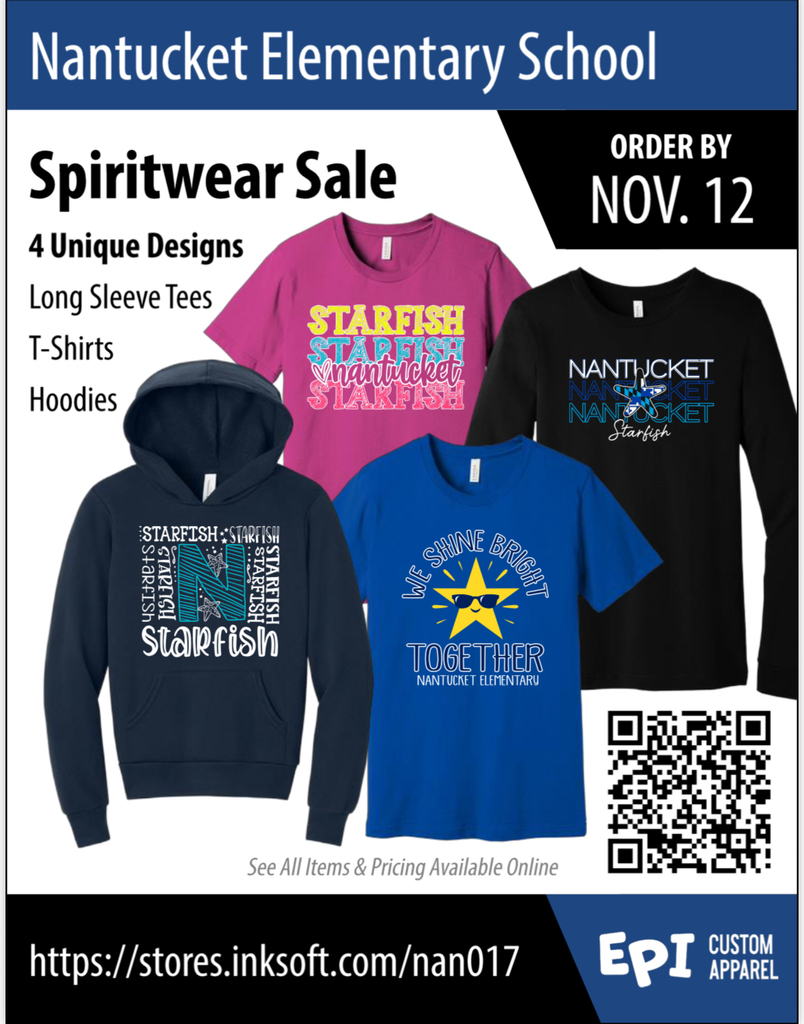 Spirit Wear Sale
