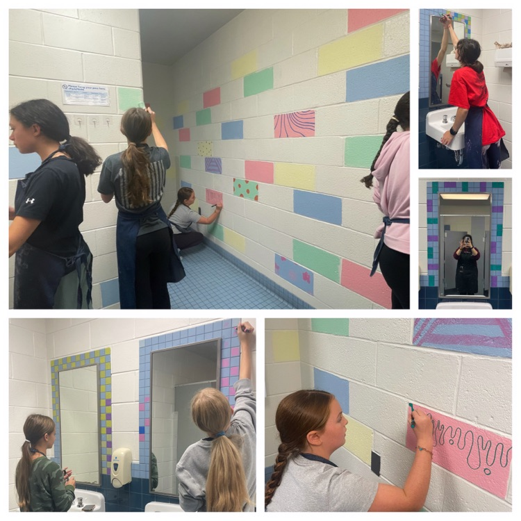 Girls Bathroom Glow Up