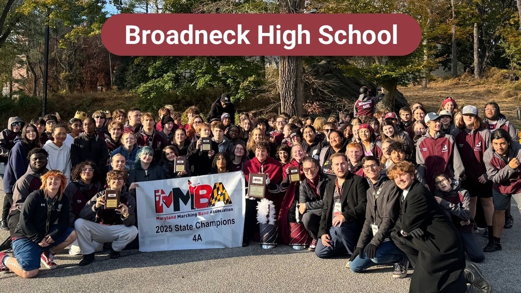 Broadneck HS marching band