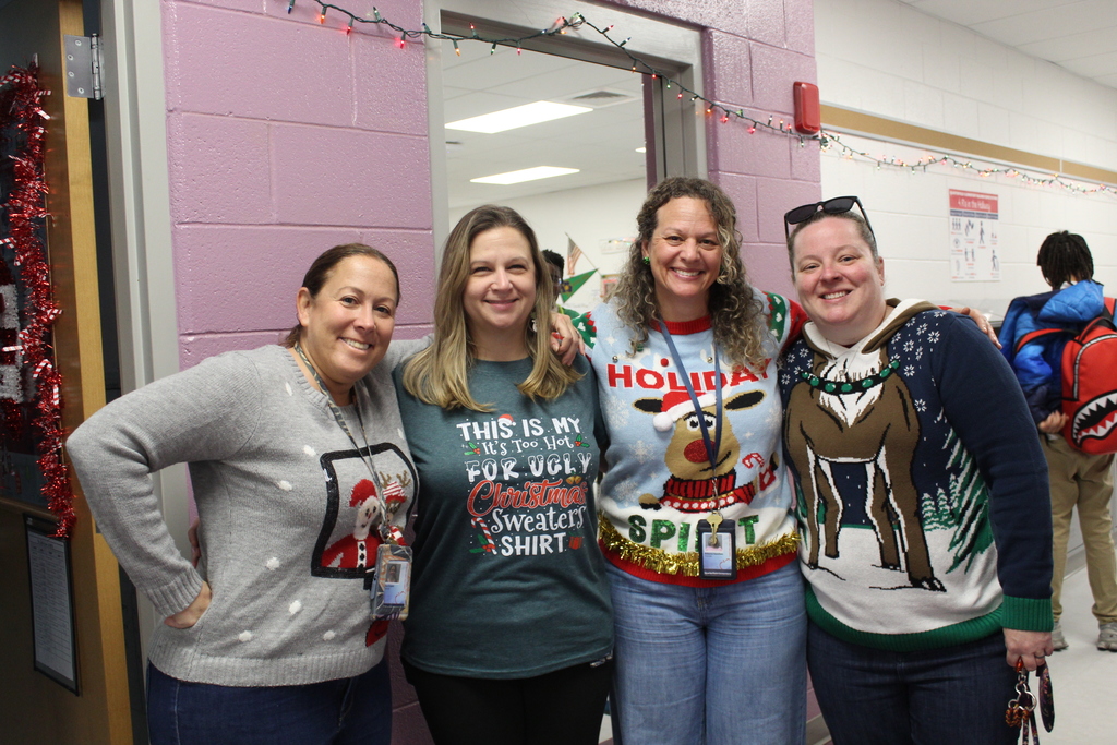 Teachers in Hoilday Sweaters