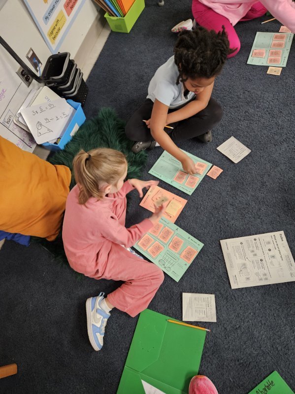 Students play the Garden Game