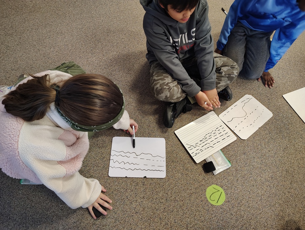 Students turned together, talking