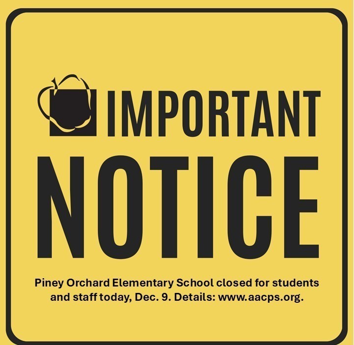 PINEY ORCHARD ES: School closed today, December 9, due to lack of heat