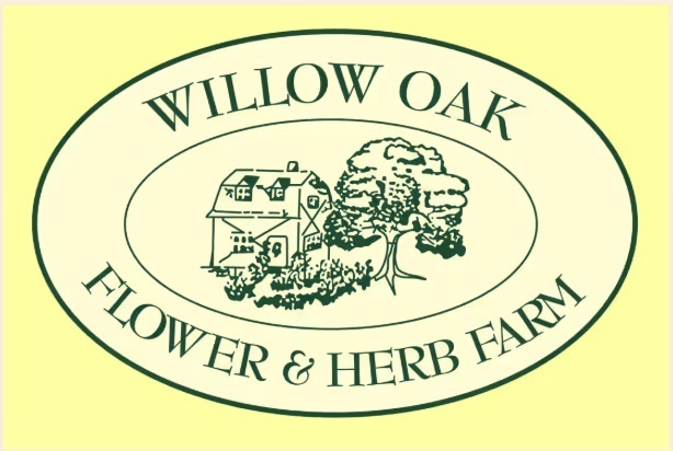 Logo for Willow Oak Flower and Herb Garden center