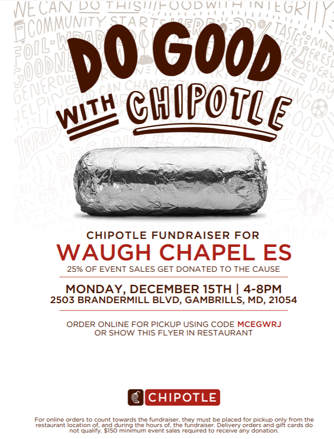 Chipotle Fundraiser