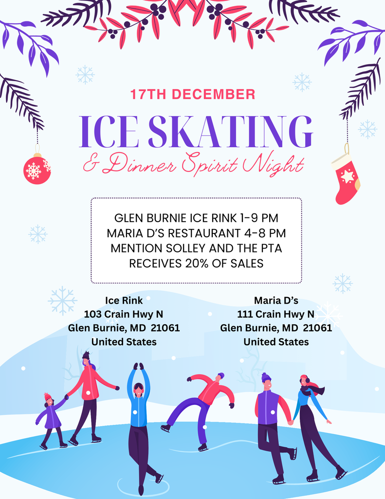 Ice Skating & Dinner Spirit  Night 