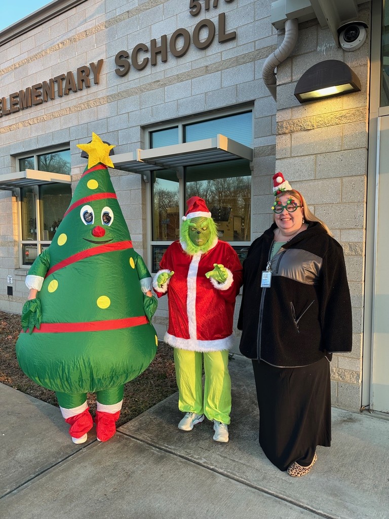 tree, grinch & principal faidley