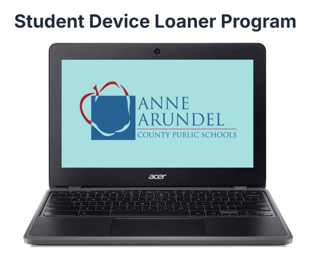 Aacps chromebook loaner program logo