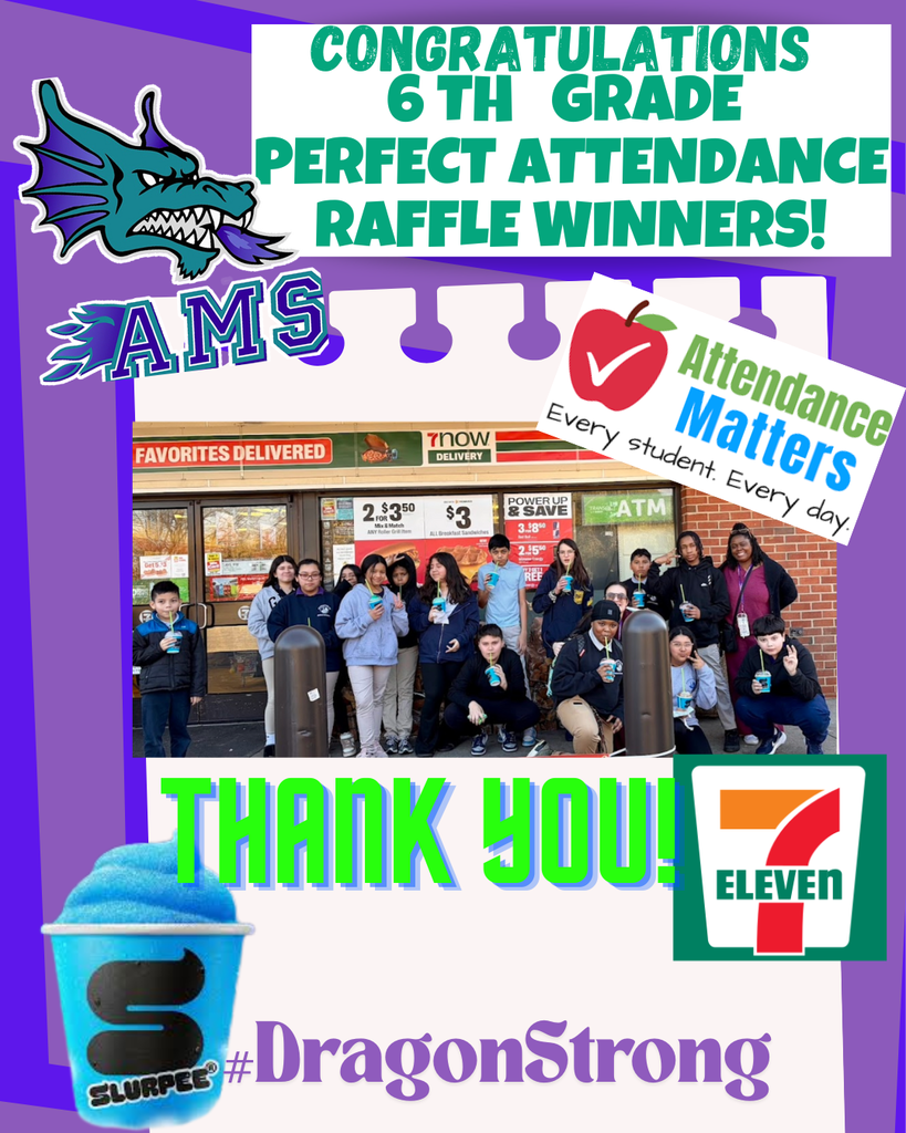 8th grade attendance winners