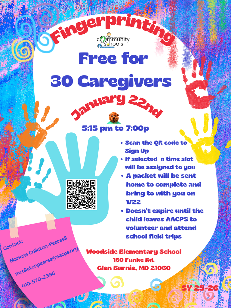 FREE Fingerprinting on 1/22/2026