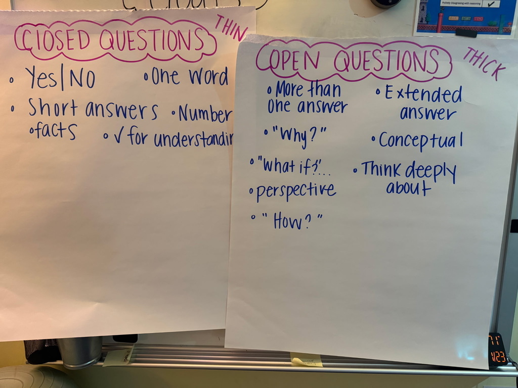 IB Questioning Responses