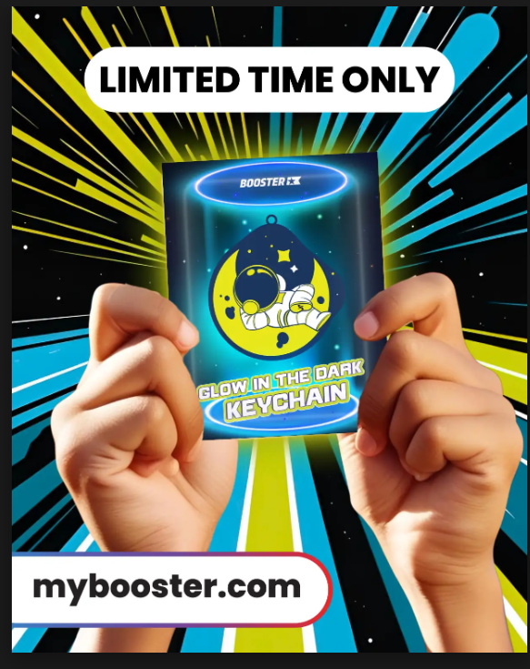 Glow in the dark keychain