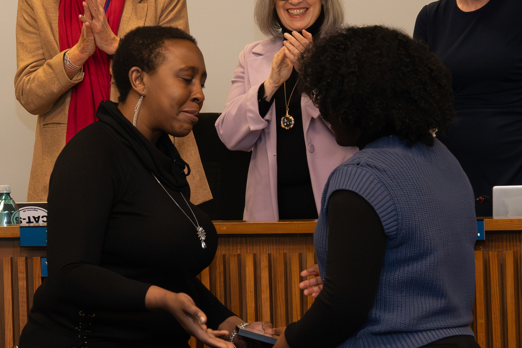 • Primary – Mailén Alvarenga Díaz, George T. Cromwell Elementary School • Intermediate – Clyde Hicks, Oak Hill Elementary School • Middle – Riley Whitney, Magothy River Middle School • High – Kezia Kyei-Boahen, Chesapeake Science Point High School • Legacy – Ashton Graham, MacArthur Middle School • Legacy – Maneka Monk, AACPS Director of Communications