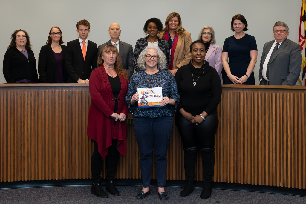 • Primary – Mailén Alvarenga Díaz, George T. Cromwell Elementary School • Intermediate – Clyde Hicks, Oak Hill Elementary School • Middle – Riley Whitney, Magothy River Middle School • High – Kezia Kyei-Boahen, Chesapeake Science Point High School • Legacy – Ashton Graham, MacArthur Middle School • Legacy – Maneka Monk, AACPS Director of Communications
